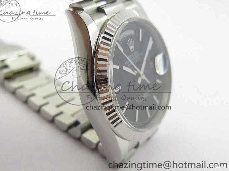 Bp Black President 36 SS Dial Edition Bracelet on Best Maker 128239 Day-Date 0112